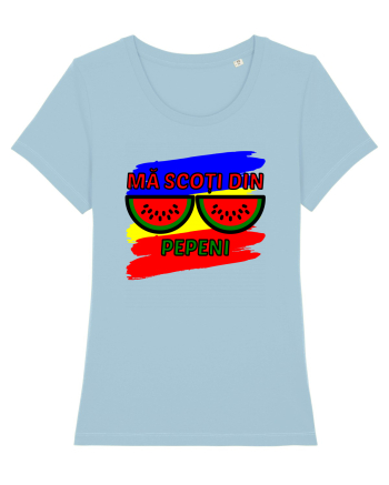 Cu pepeni Sky Blue