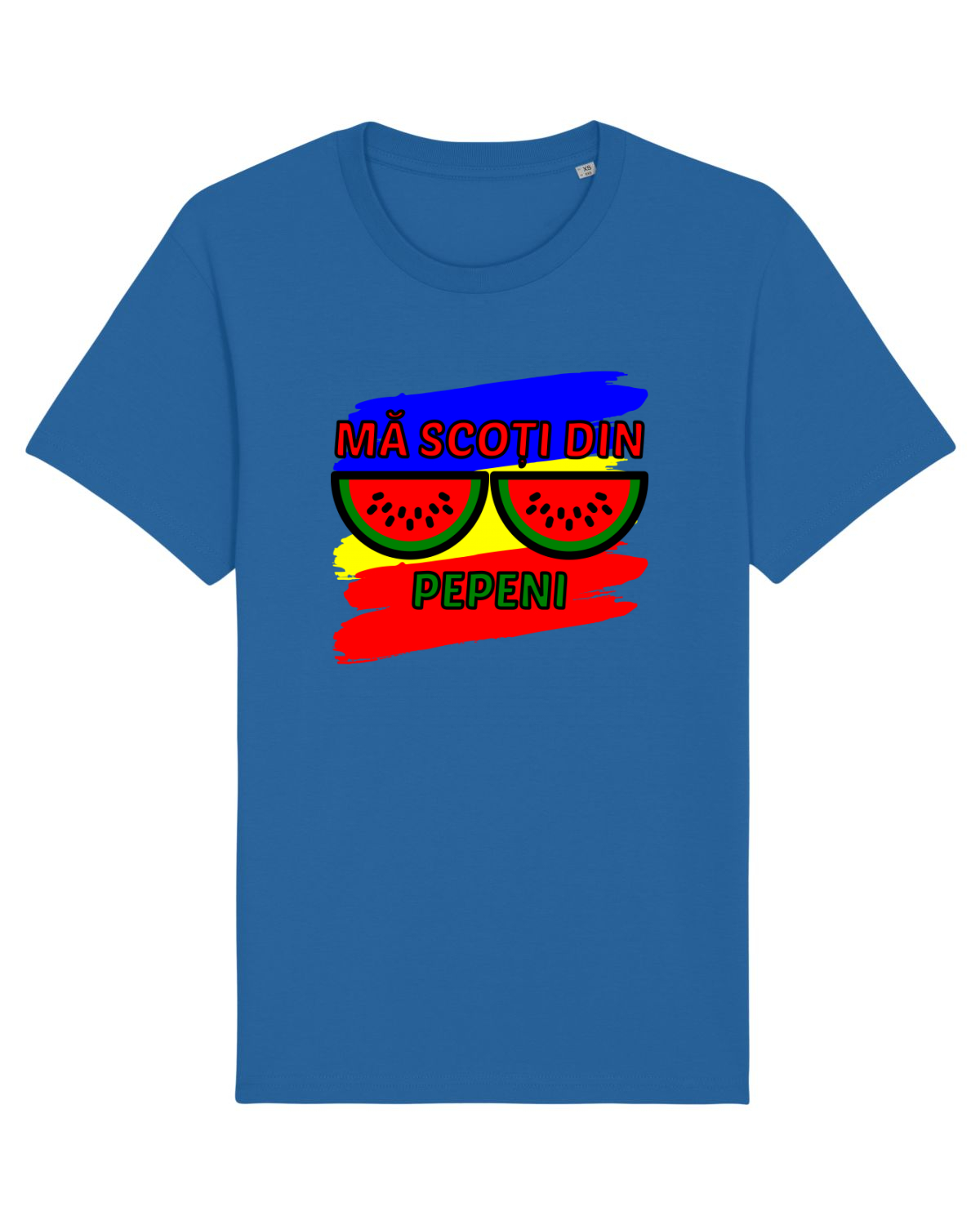 Tricou mânecă scurtă Unisex Rocker Royal Blue