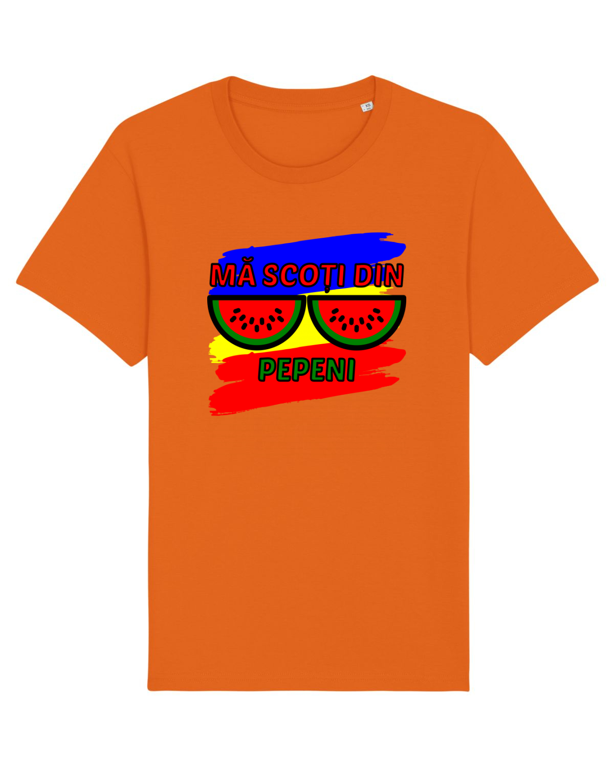 Tricou mânecă scurtă Unisex Rocker Bright Orange