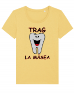 Dentist pasionat Tricou mânecă scurtă guler larg fitted Damă Expresser