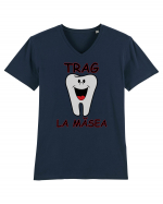 Dentist pasionat Tricou mânecă scurtă guler V Bărbat Presenter