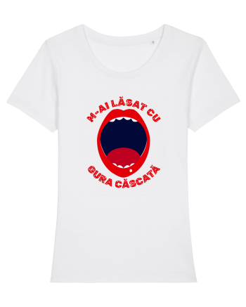 Cu gura căscată White