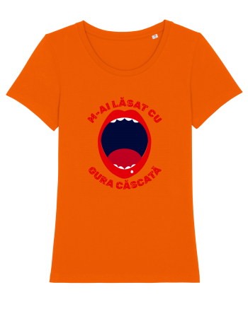 Cu gura căscată Bright Orange