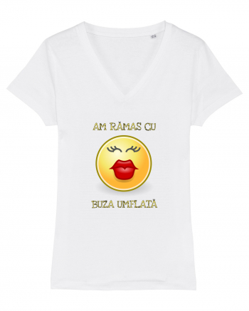 Cu buza umflată White