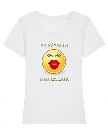 Cu buza umflată White