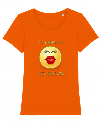 Cu buza umflată Bright Orange