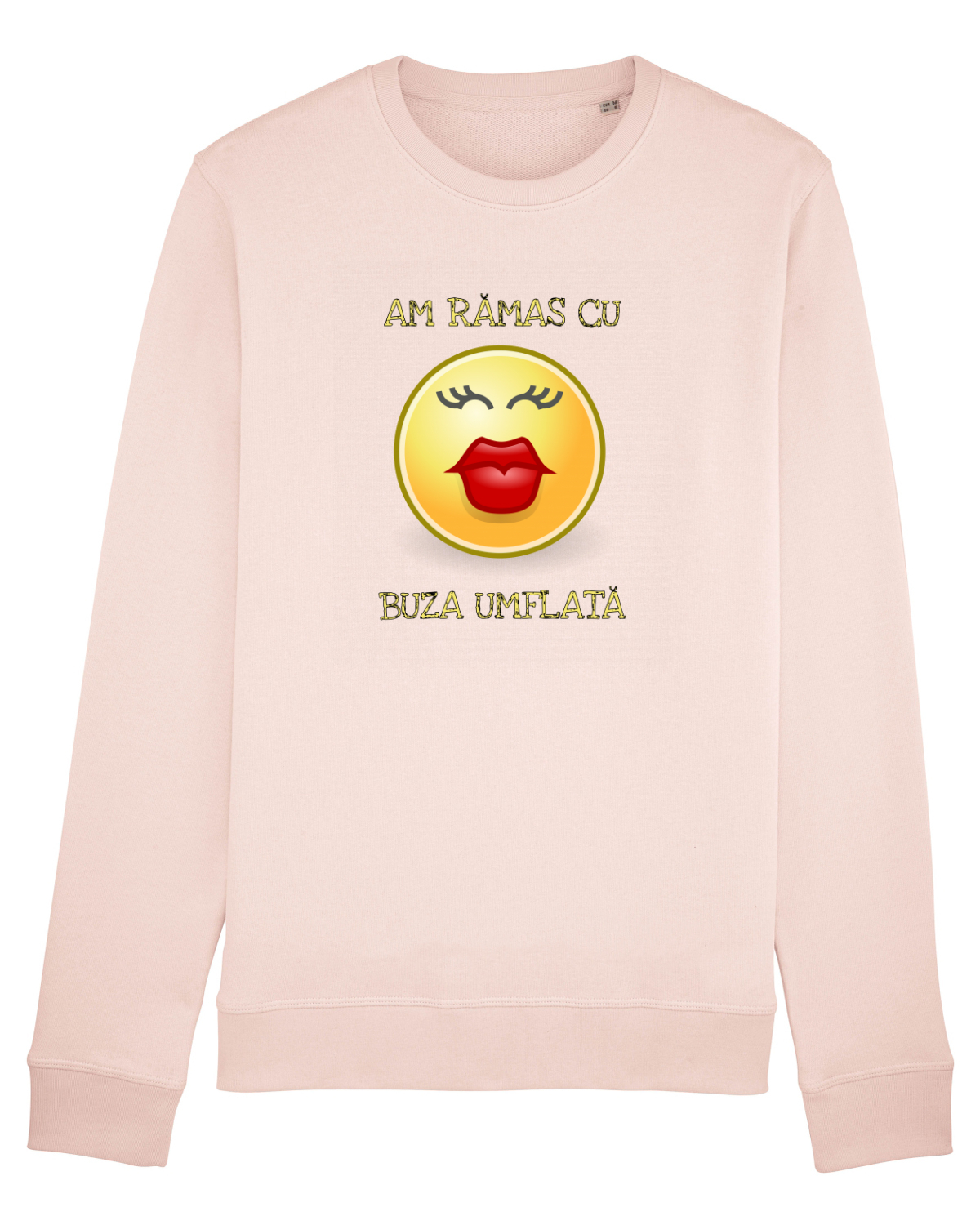 Bluză mânecă lungă Unisex Rise Candy Pink