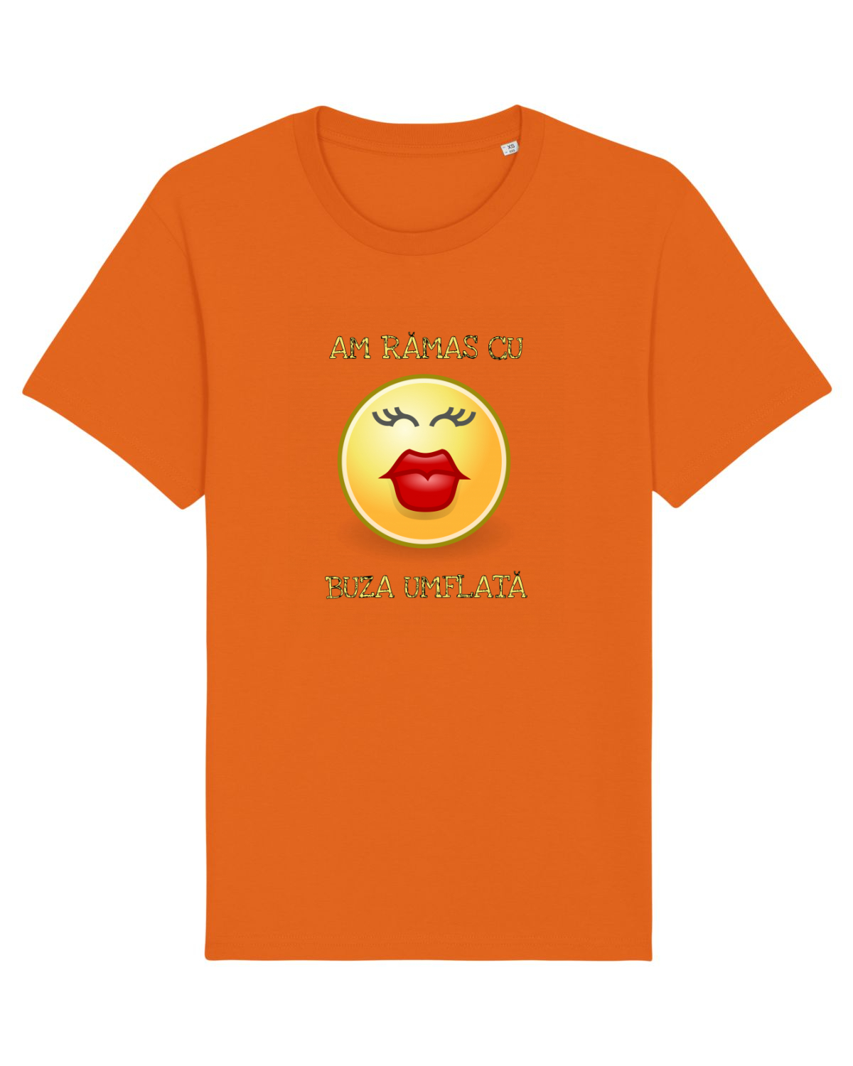 Tricou mânecă scurtă Unisex Rocker Bright Orange