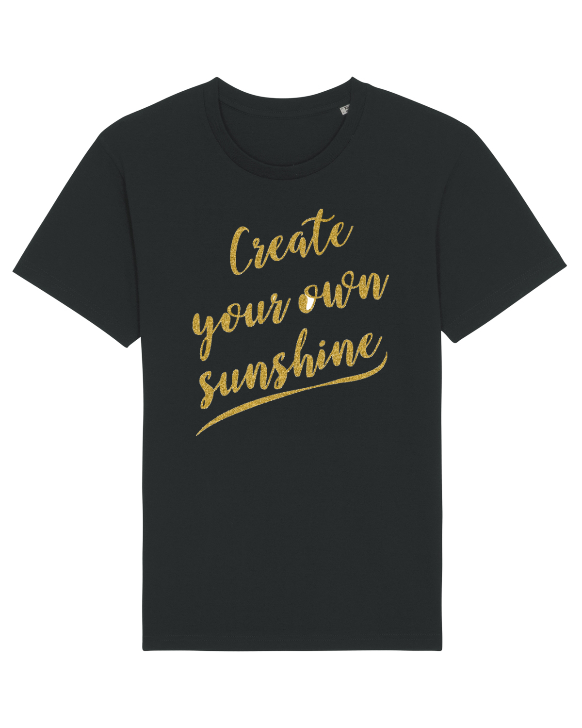 Tricou mânecă scurtă Unisex Rocker Black