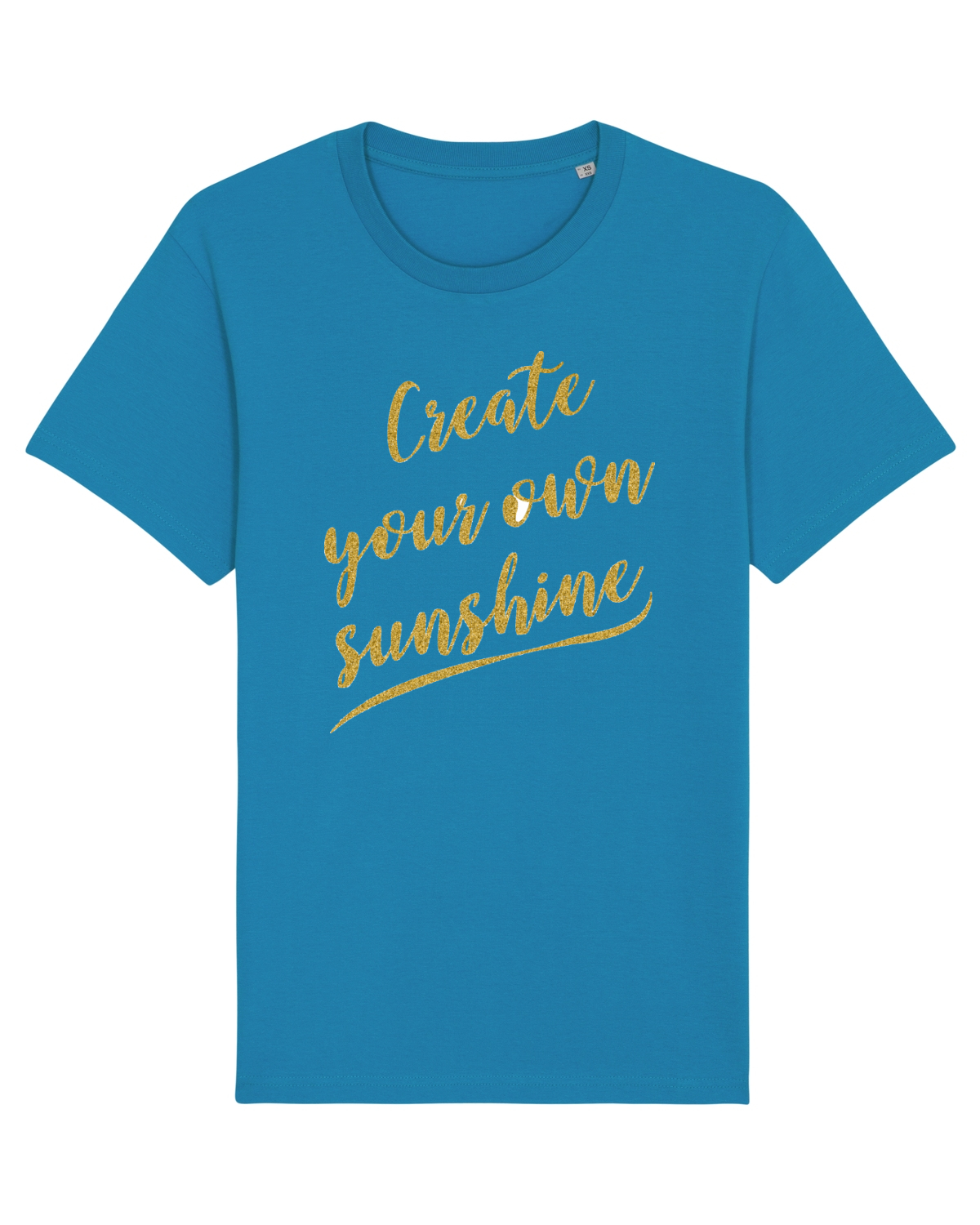 Tricou mânecă scurtă Unisex Rocker Azur