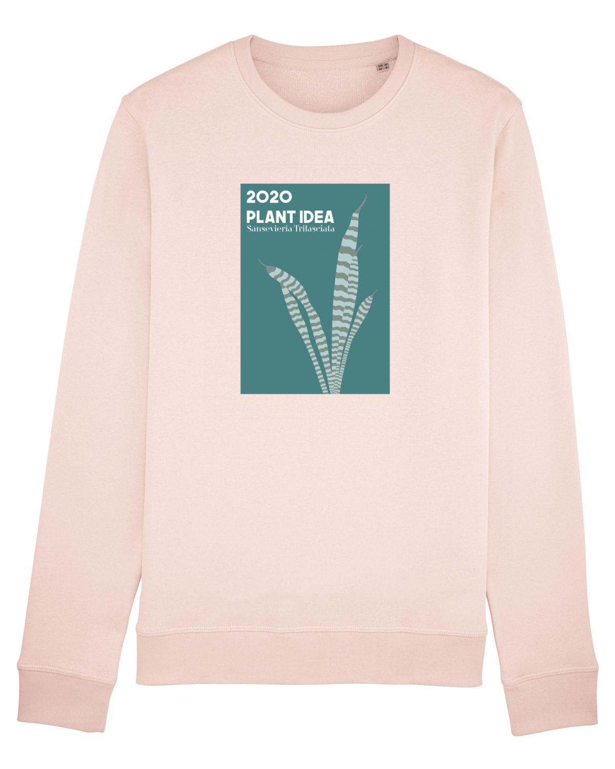 Bluză mânecă lungă Unisex Rise Candy Pink