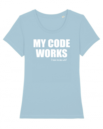 pentru programatori - My code works - I have no idea why Sky Blue