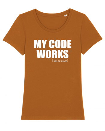 pentru programatori - My code works - I have no idea why Roasted Orange