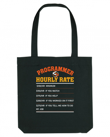 pentru programatori - Programmer hourly rate Black