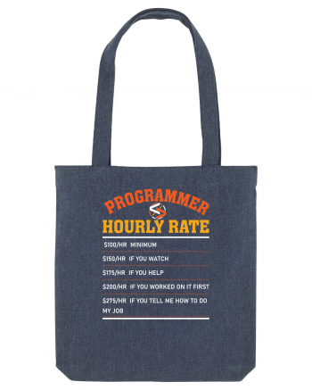 pentru programatori - Programmer hourly rate Midnight Blue