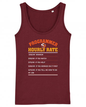 pentru programatori - Programmer hourly rate Burgundy