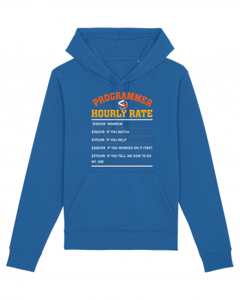 pentru programatori - Programmer hourly rate Royal Blue