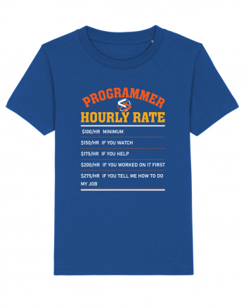 pentru programatori - Programmer hourly rate Majorelle Blue