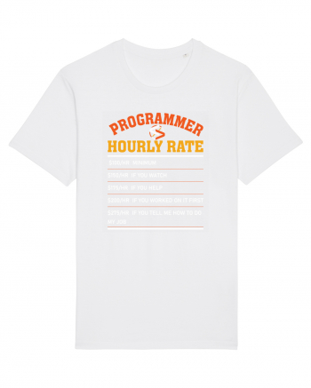 pentru programatori - Programmer hourly rate White