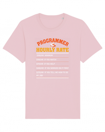 pentru programatori - Programmer hourly rate Cotton Pink