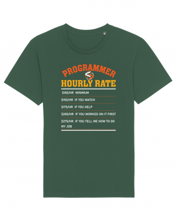 pentru programatori - Programmer hourly rate Bottle Green