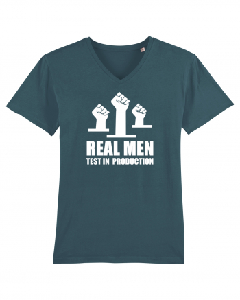 pentru programatori - Real men test in production Stargazer