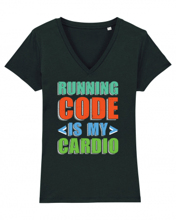 pentru programatori - Running code is my cardio Black