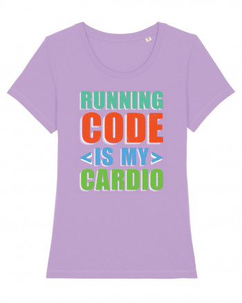 pentru programatori - Running code is my cardio Lavender Dawn