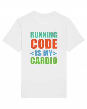 pentru programatori - Running code is my cardio White