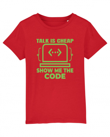 pentru programatori - talk is cheap show me the code Red