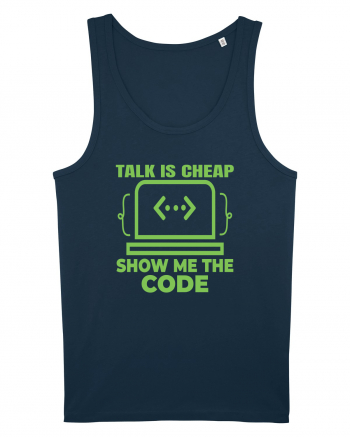 pentru programatori - talk is cheap show me the code Navy