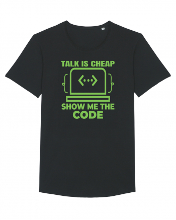 pentru programatori - talk is cheap show me the code Black