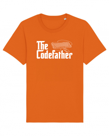 pentru programatori - The CodeFather Bright Orange