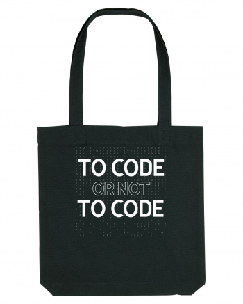 pentru programatori - To code or not to code Black