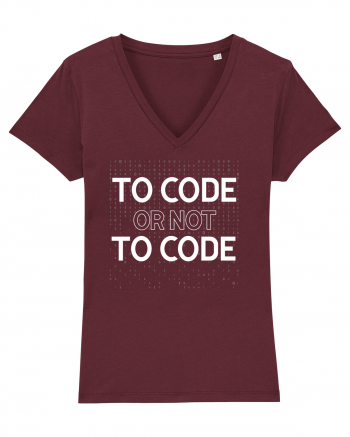 pentru programatori - To code or not to code Burgundy