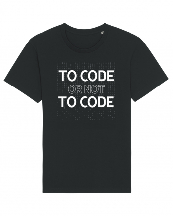 pentru programatori - To code or not to code Black