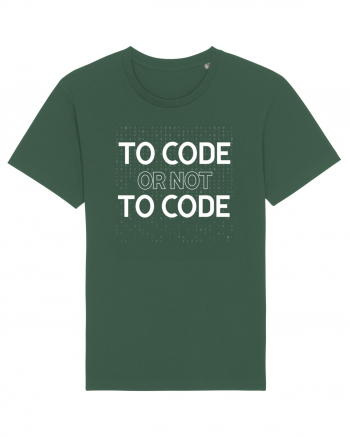 pentru programatori - To code or not to code Bottle Green