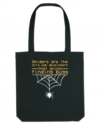 pentru programatori - Web developers that enjoy finding bugs Black