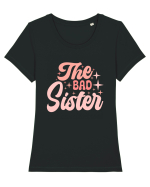 The Bad Sister Tricou mânecă scurtă guler larg fitted Damă Expresser