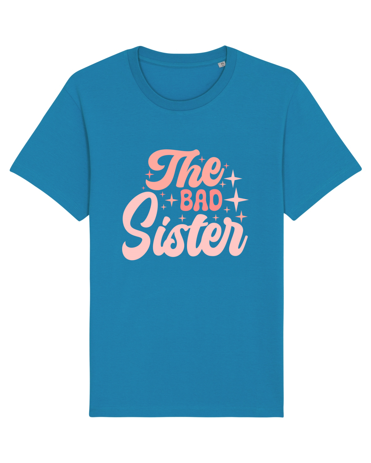 Tricou mânecă scurtă Unisex Rocker Azur