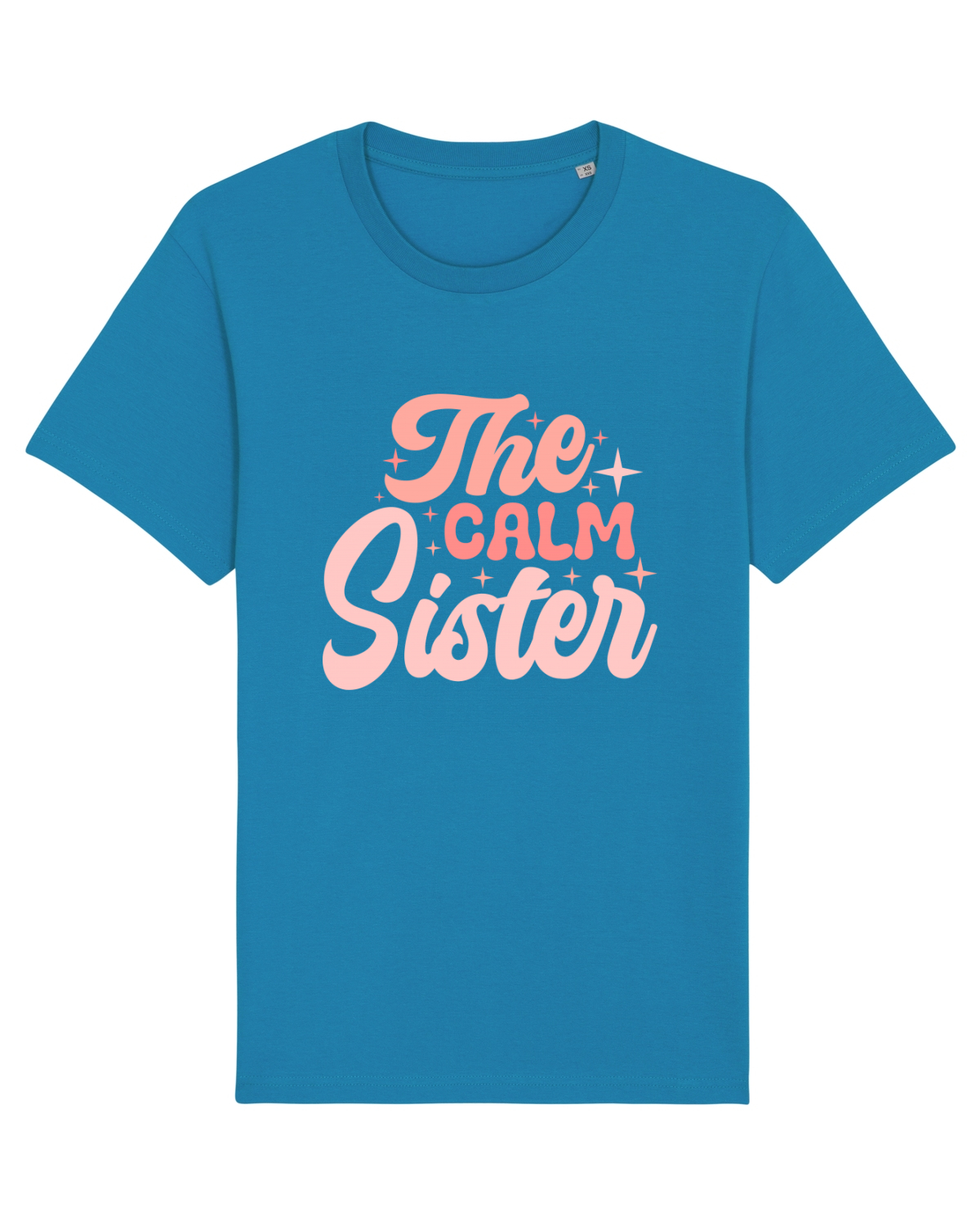 Tricou mânecă scurtă Unisex Rocker Azur
