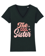The Cool Sister Tricou mânecă scurtă guler V Damă Evoker