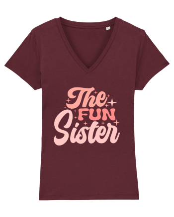 The Fun Sister Burgundy