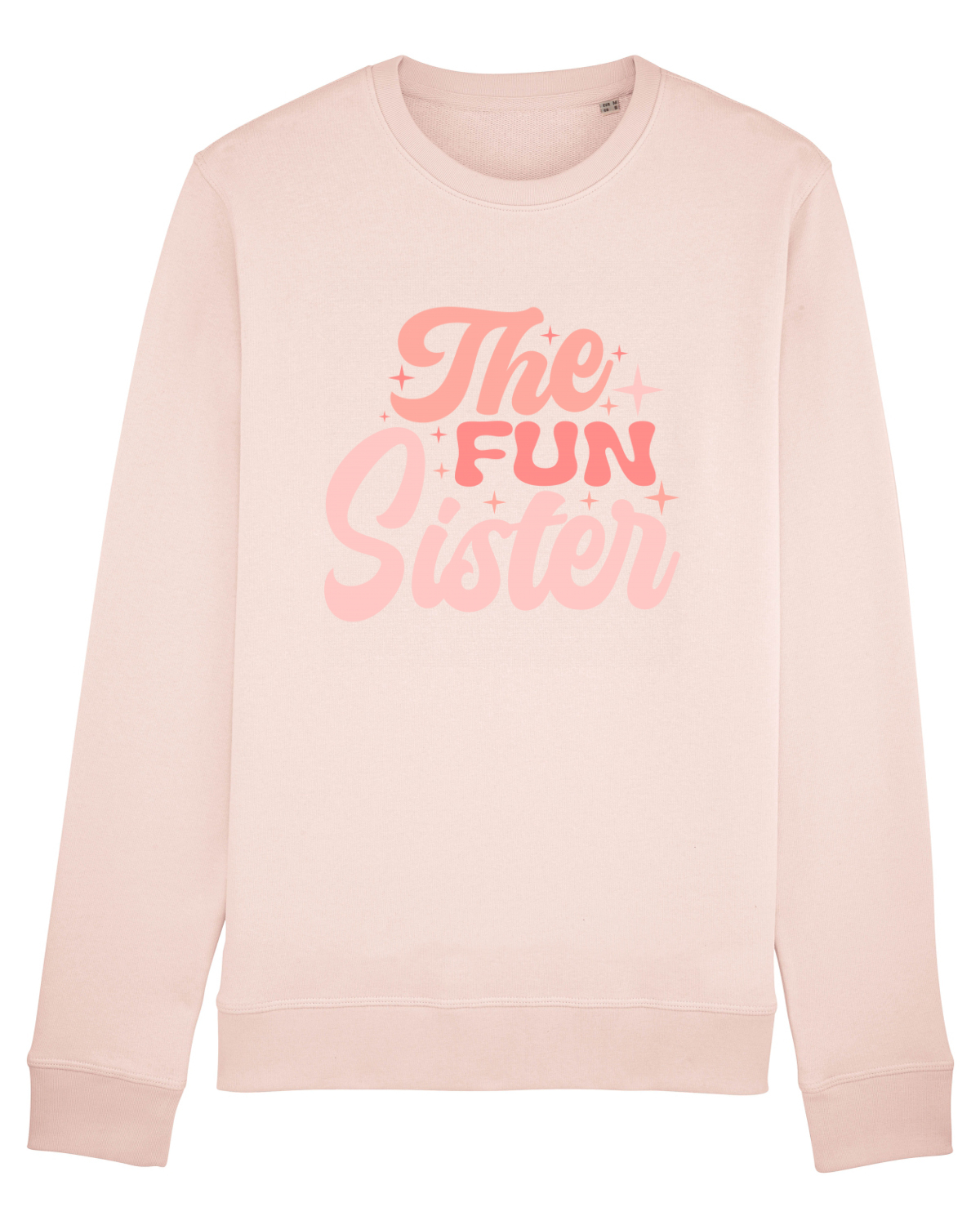 Bluză mânecă lungă Unisex Rise Candy Pink