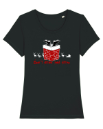 DON`T DRINK AND DRIVE - NU BEA SI CONDUCE - MOS CRACIUN Tricou mânecă scurtă guler larg fitted Damă Expresser