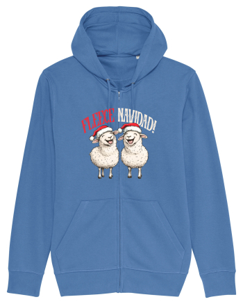 FLEECE NAVIDAD - FELIZ NAVIDAD - CRACUN FERICIT! :P Bright Blue