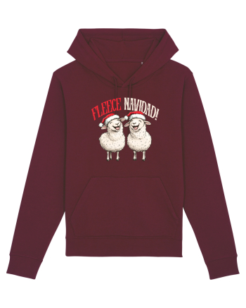 FLEECE NAVIDAD - FELIZ NAVIDAD - CRACUN FERICIT! :P Burgundy