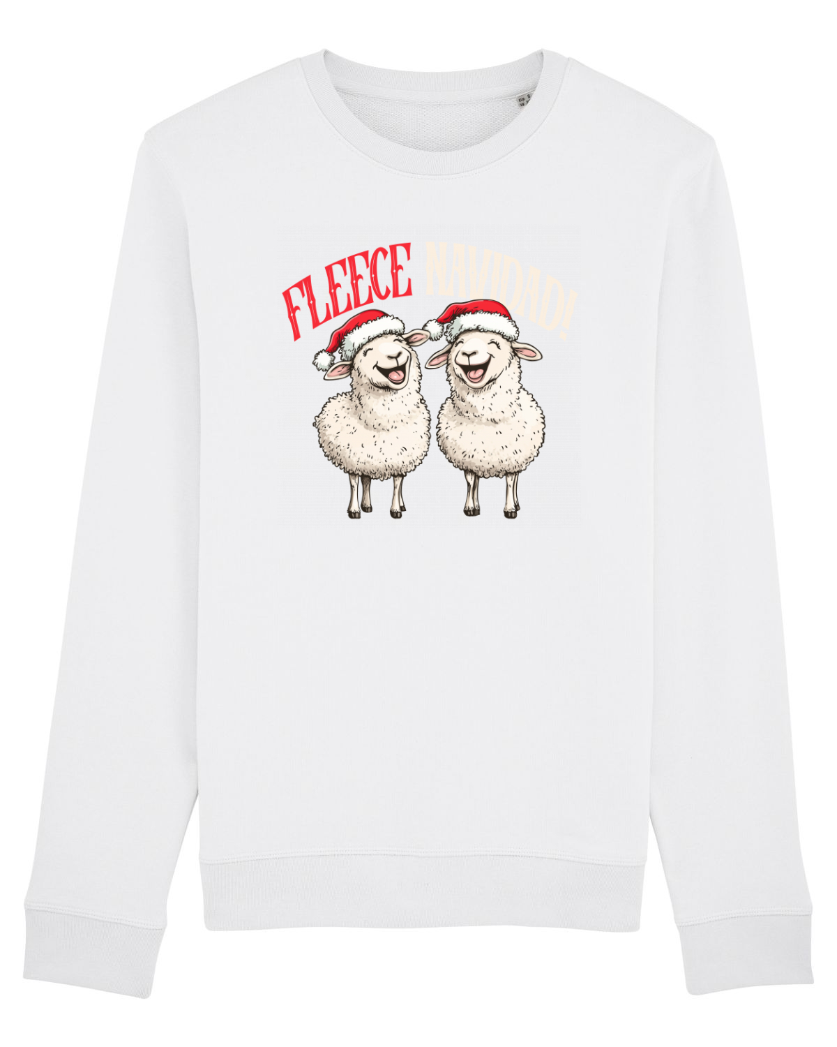 Bluză mânecă lungă Unisex Rise White