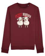 FLEECE NAVIDAD - FELIZ NAVIDAD - CRACUN FERICIT! :P Bluză mânecă lungă Unisex Rise