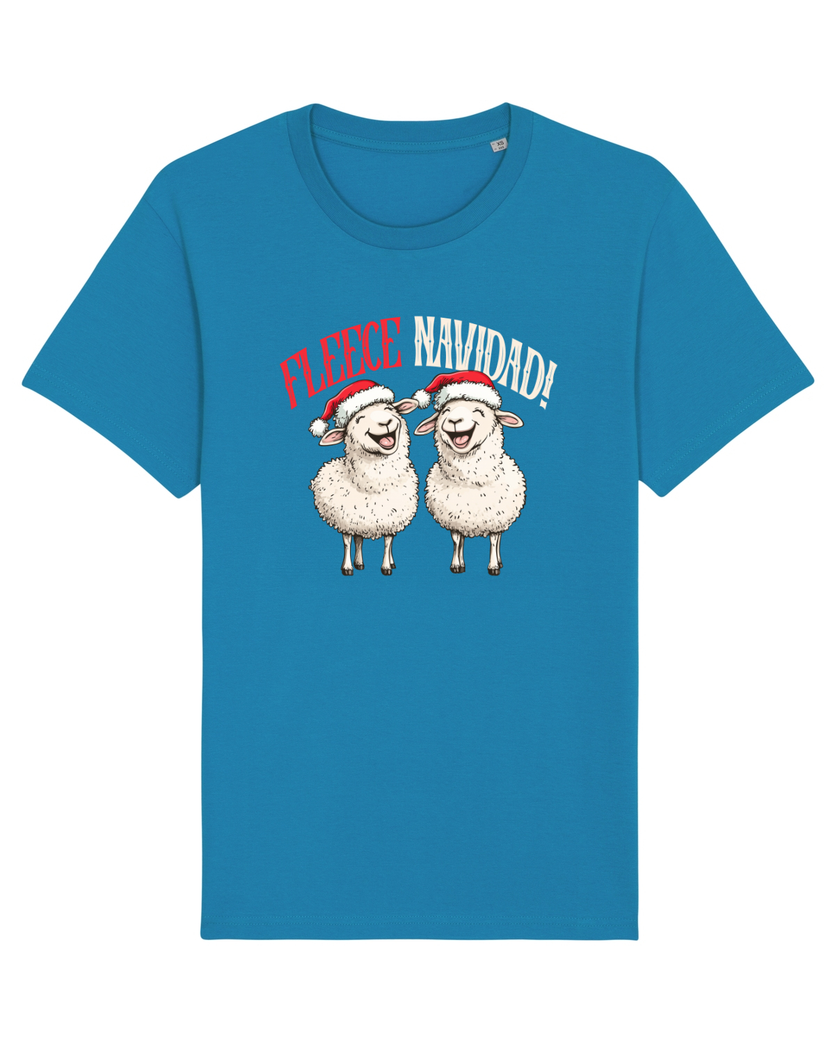 Tricou mânecă scurtă Unisex Rocker Azur
